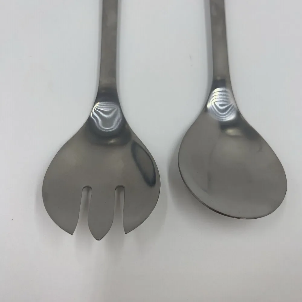 Temp-tations Salad Tongs,Serving Utensil,BLACK,Stainless Steel,Ceramic